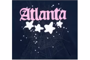 Sp5der Drak Blue Atlanta Hoodie