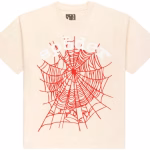 Sp5der Legacy Logo Heavyweight Tee Cream