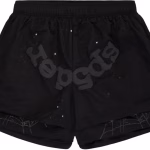 Sp5der OG Web Double Layer Short Black