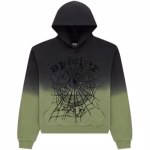 Sp5der OG Web Ombre Hoodie Black