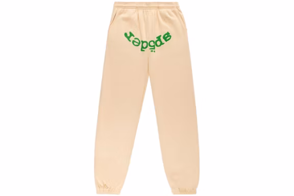 Sp5der OG Web V2 Sweatpant Cream