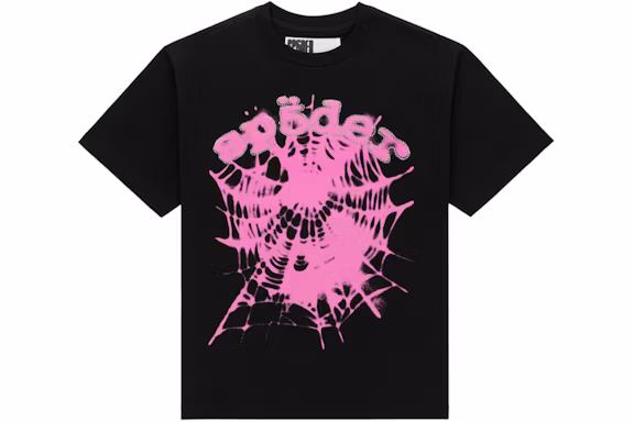 Sp5der Scattered OG Web V2 Tee Black