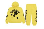 Sp5der Beluga Gold-Tracksuit