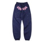 Sp5der 555 555 Blue Sweatpants